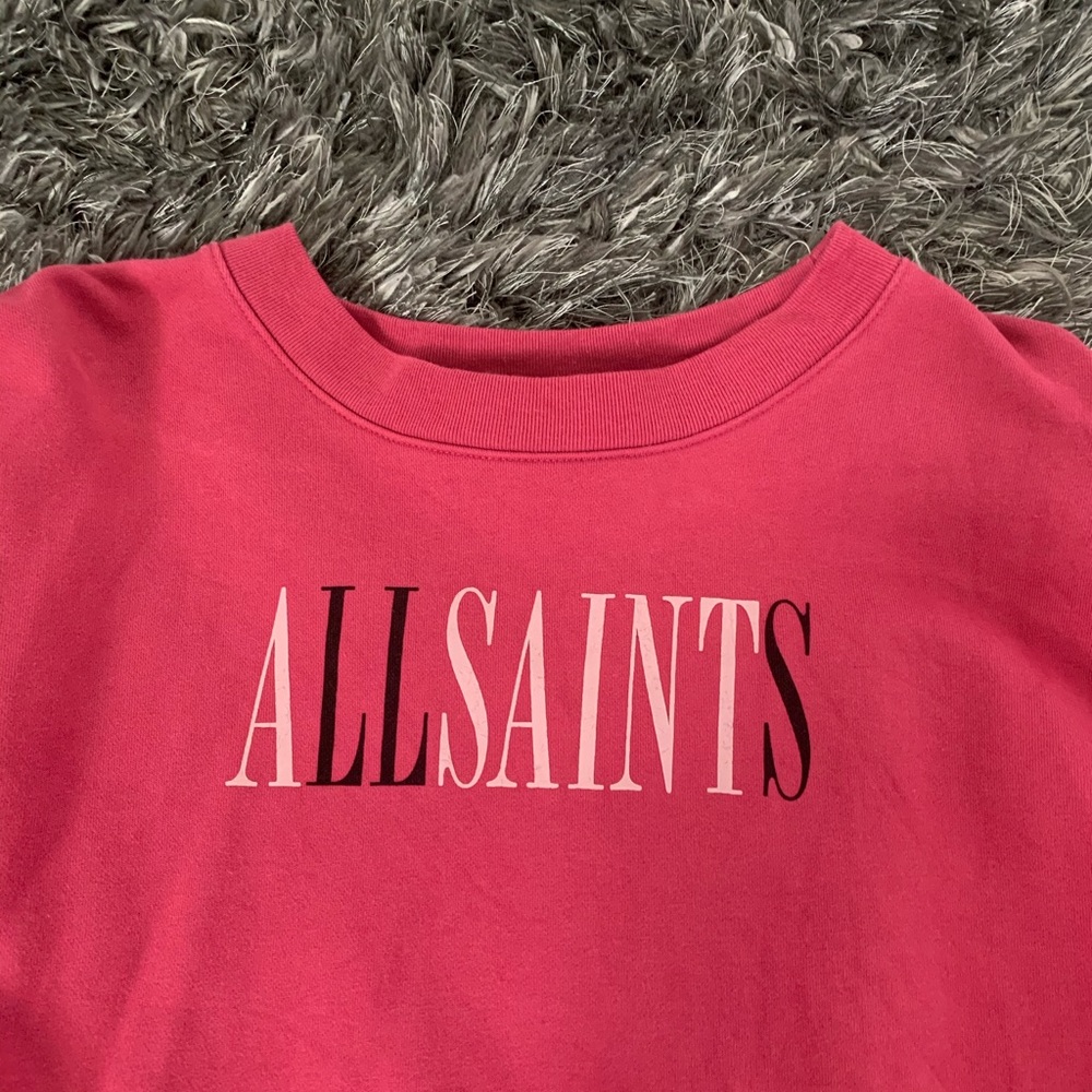 All Saints Crew neck hoodie